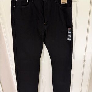 Levi's Men's 505 Relaxed Black Jeans